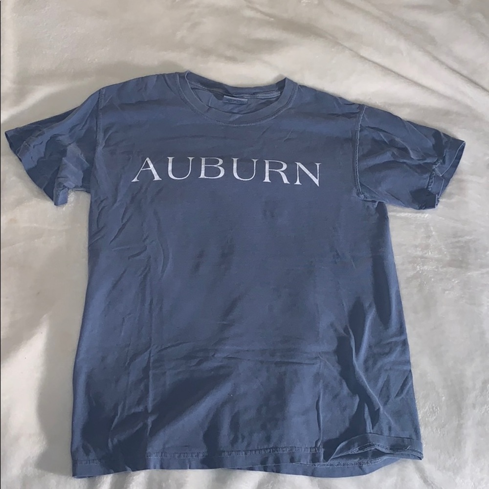 Blue Auburn tee